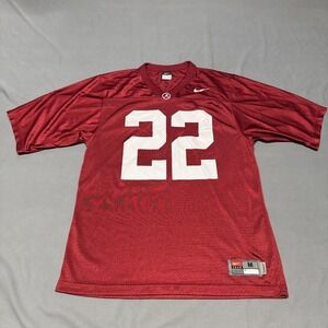 Nike Alabama Jersey Crimson Tide #22 Medium Team NCAA Football Red Mesh